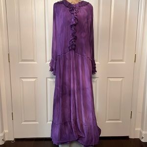 FREE PEOPLE Maxi Tie-dye Dress